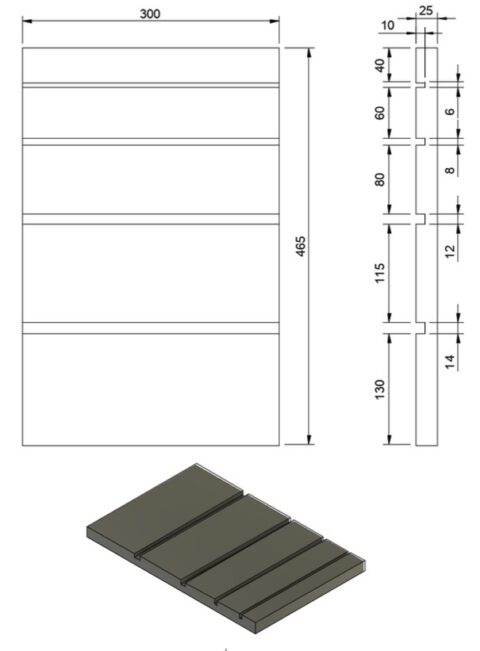 Setting Board Box Foam setting board – multisize | Mad Hornet Entomological Supplies